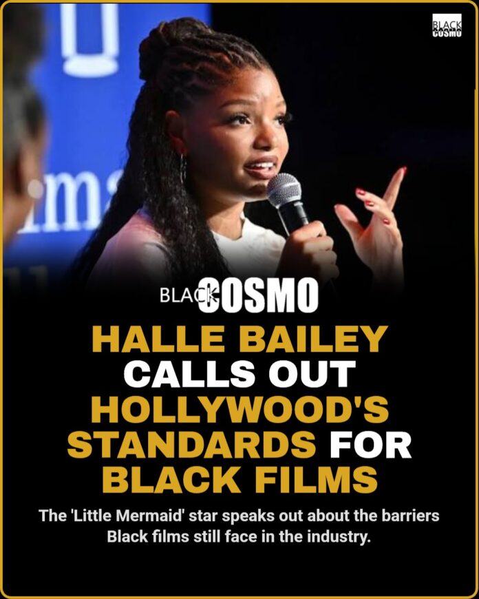 Halle Bailey Calls Out Hollywood’s ‘Unfair’ Standards for Black Films Halle Bailey Calls Out Hollywood's 'Unfair' Standards for Black Films