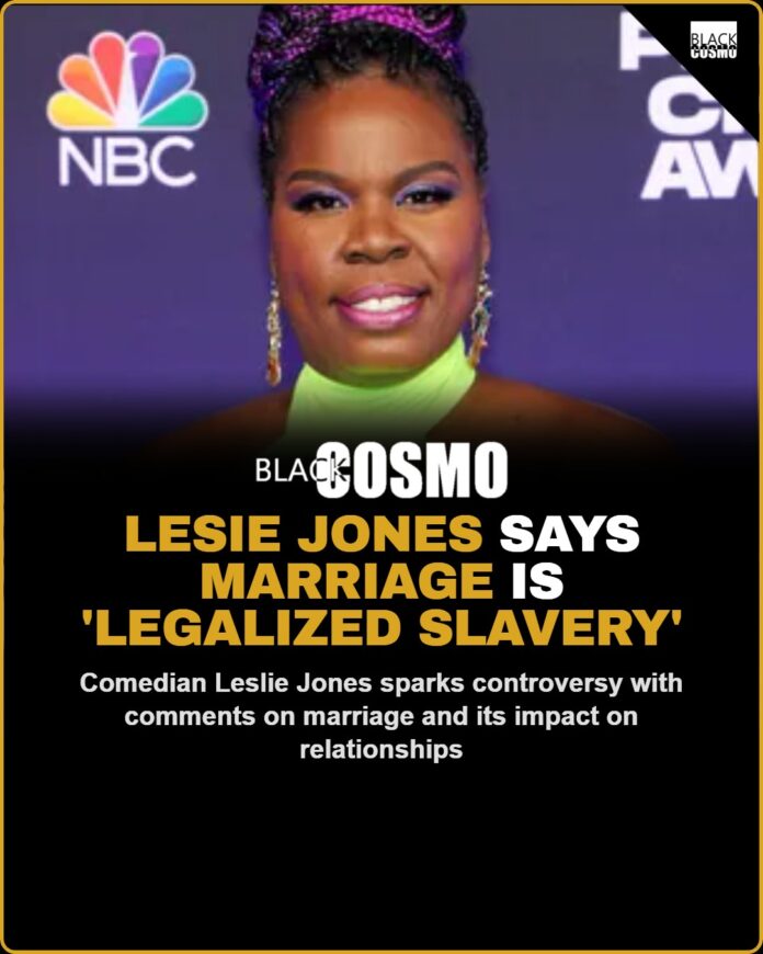 Leslie Jones Marriage Comments Controversy Leslie Jones photo