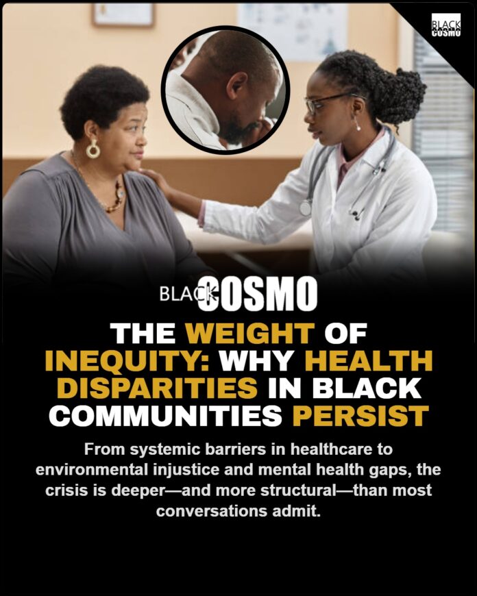 The Weight of Inequity: Unpacking Common Health Issues in Black Communities Today The Weight of Inequity: Unpacking Common Health Issues in Black Communities Today