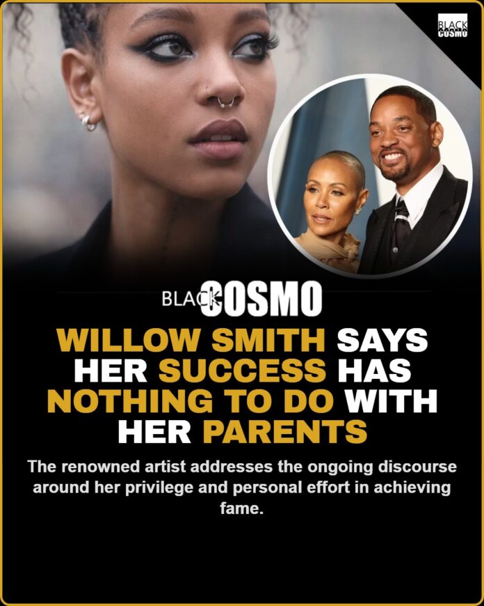 Willow Smith’s Nepo Baby Debate: Privilege vs. Effort Willow Smith's Nepo Baby Debate: Privilege vs. Effort