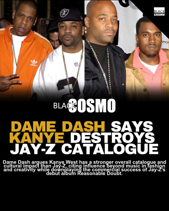 Dame Dash: Kanye Destroys Jay-Z, Doubts Overrated Dame Dash: Kanye Destroys Jay-Z, Doubts Overrated