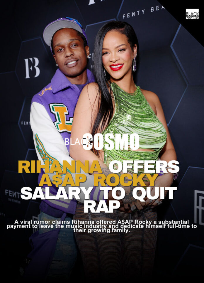 Rihanna Offers A$AP Rocky Stay At Home Dad Deal Rihanna Offers A$AP Rocky Stay At Home Dad Deal