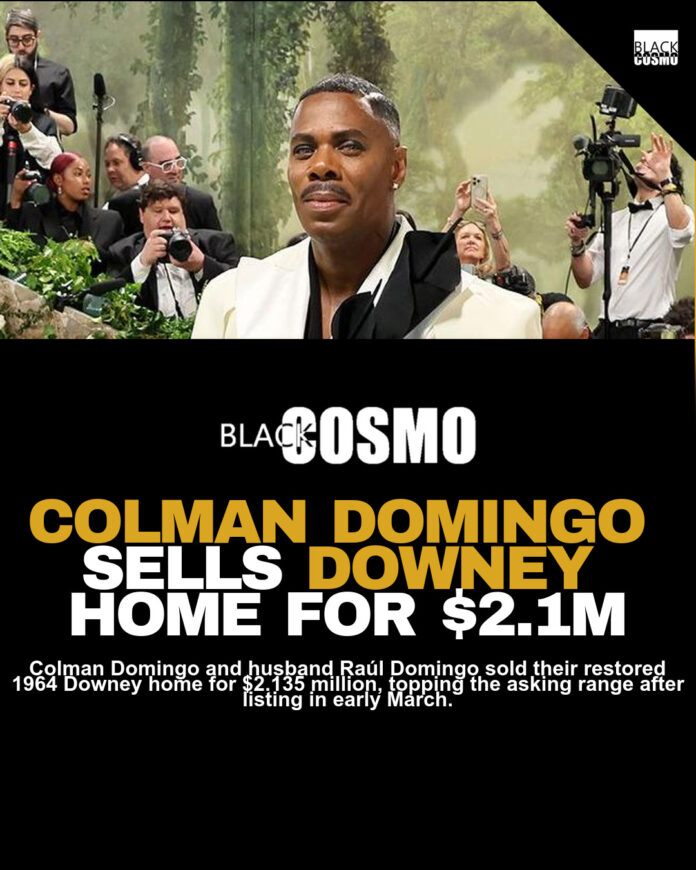 Colman Domingo’s Restored Midcentury Home Sells Colman Domingo’s Restored Midcentury Home Sells