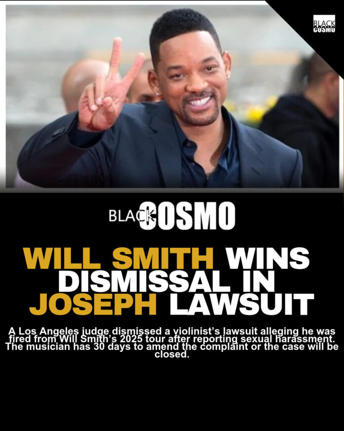 Judge Throws Out Will Smith Violinist Suit Judge Throws Out Will Smith Violinist Suit