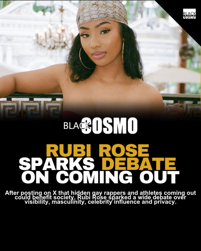 Rubi Rose Sparks Debate on DL Rappers and Athletes Rubi Rose Sparks Debate on DL Rappers and Athletes