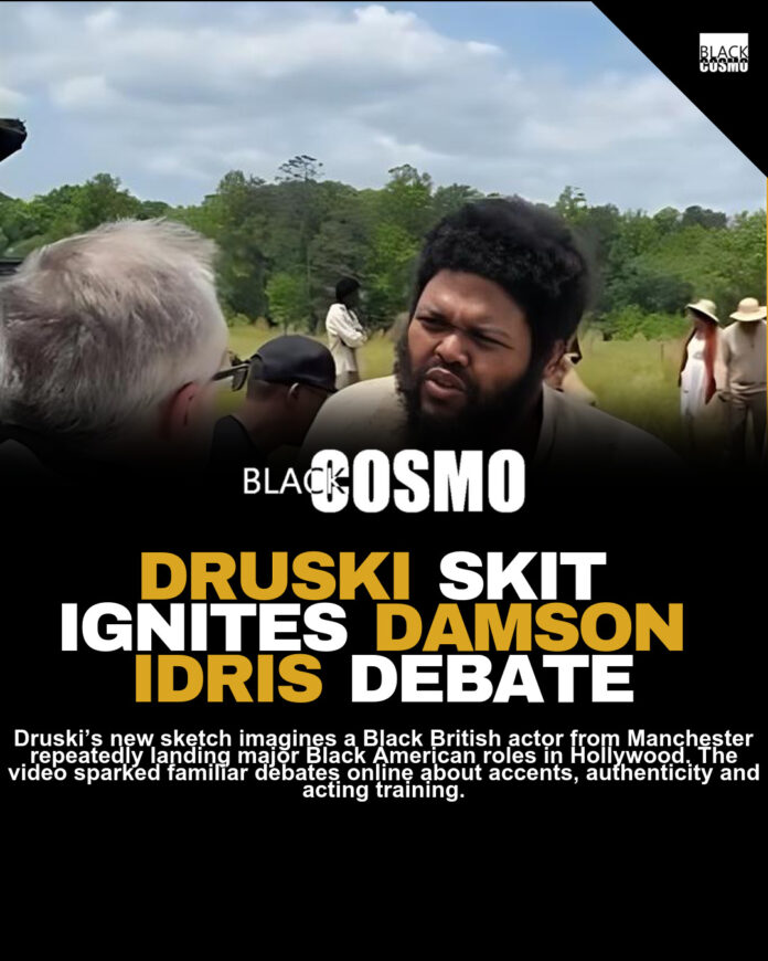 Druski Roasts British Actors in Viral Skit Druski Roasts British Actors in Viral Skit