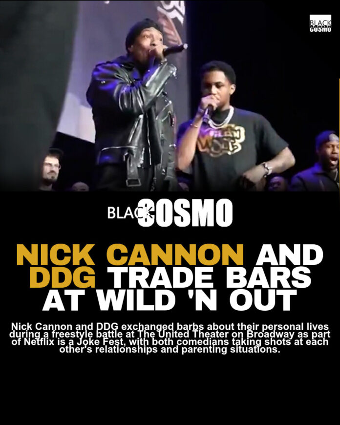 Nick Cannon and DDG Exchange Heated Moments on Wild ‘N Out Nick Cannon and DDG Exchange Heated Moments on Wild ‘N Out