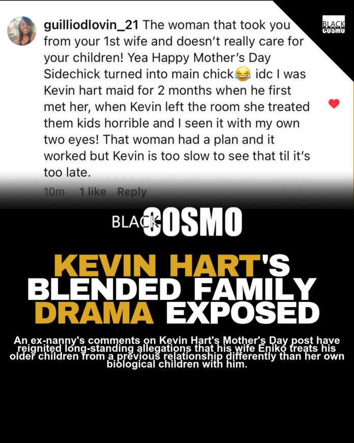 Kevin Hart’s Ex-Nanny Reveals Family Drama Kevin Hart’s Ex-Nanny Reveals Family Drama