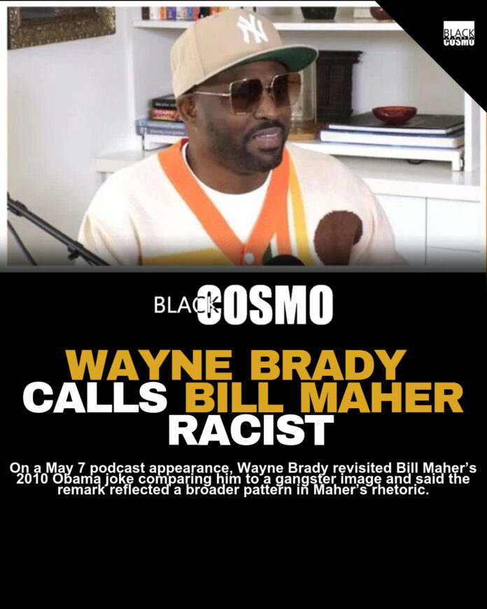 Wayne Brady Slams Bill Maher as Racist Again Wayne Brady Slams Bill Maher as Racist Again