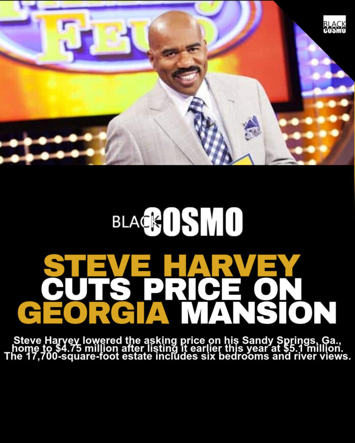 Steve Harvey Slashes Price on Georgia Estate Steve Harvey Slashes Price on Georgia Estate