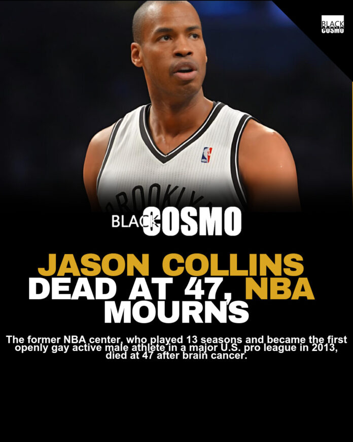 Jason Collins, First Openly Gay NBA Player, Dies at 47 Jason Collins, First Openly Gay NBA Player, Dies at 47