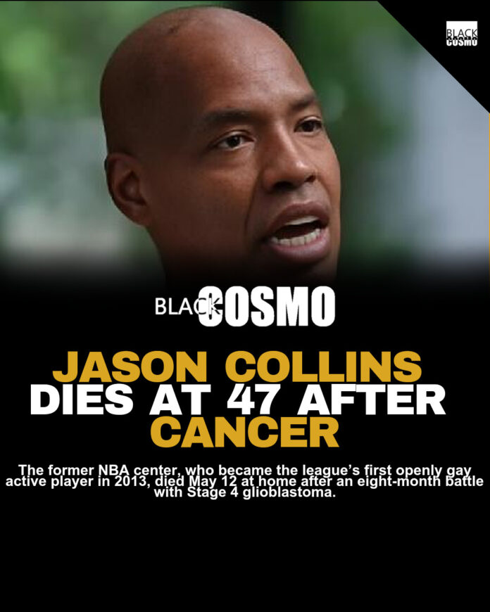 Jason Collins Dies at 47 After Cancer Battle Jason Collins Dies at 47 After Cancer Battle