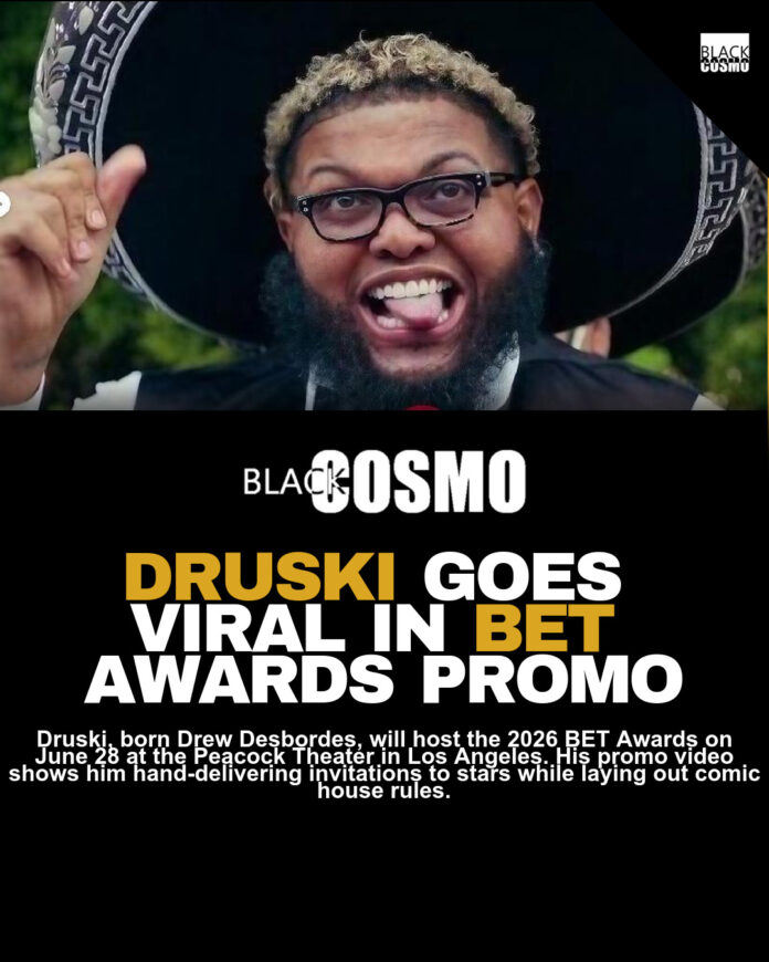 Druski’s Viral BET Promo Breaks the Internet Druski’s Viral BET Promo Breaks the Internet