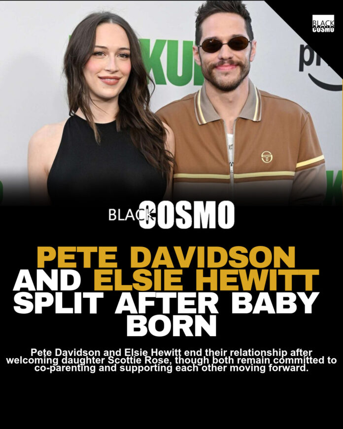Pete Davidson & Elsie Hewitt Split After Baby Pete Davidson & Elsie Hewitt Split After Baby