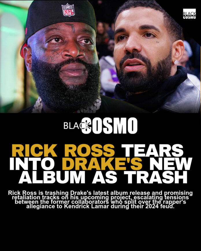 Rick Ross Criticizes Drake Following Unexpected Triple Album Launch Rick Ross Criticizes Drake Following Unexpected Triple Album Launch