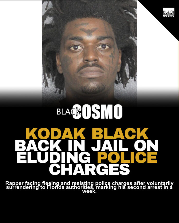 Kodak Black Arrested: Back Behind Bars in Florida Kodak Black Arrested: Back Behind Bars in Florida