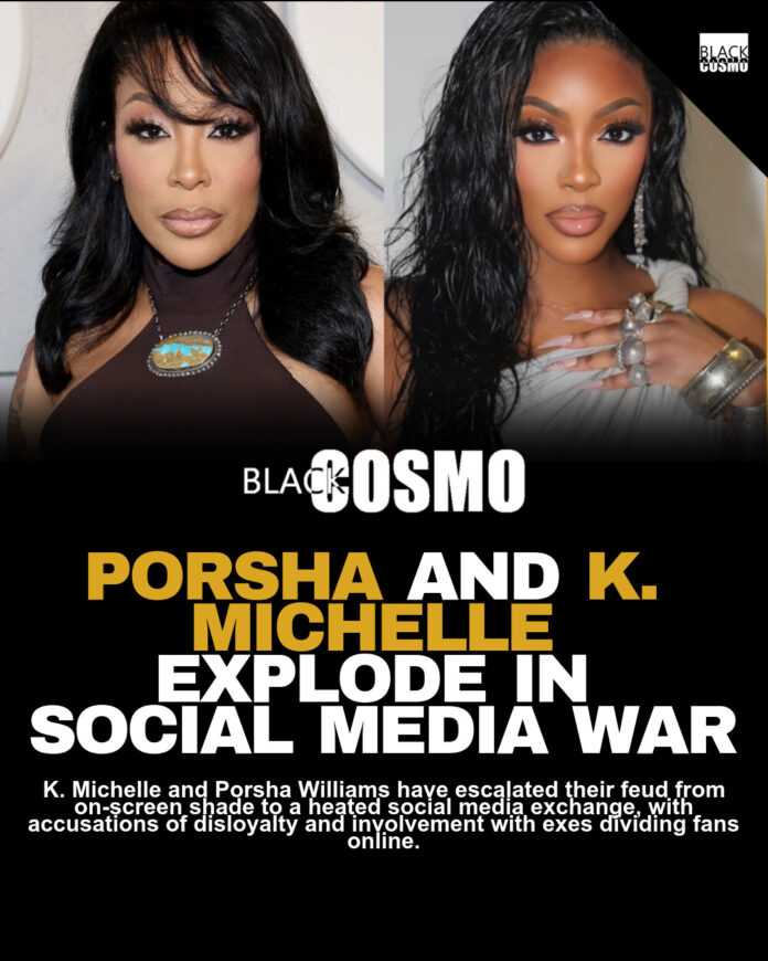 Porsha Williams & K. Michelle Twitter War Over RHOA Porsha Williams & K. Michelle Twitter War Over RHOA