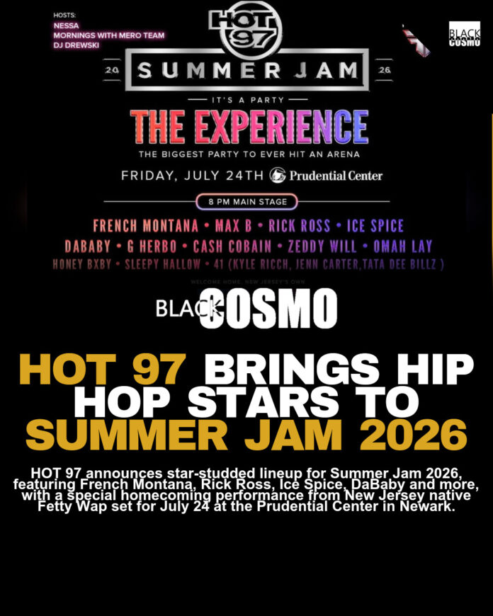 HOT 97 Summer Jam 2026 Lineup: Ice Spice & More HOT 97 Summer Jam 2026 Lineup: Ice Spice & More