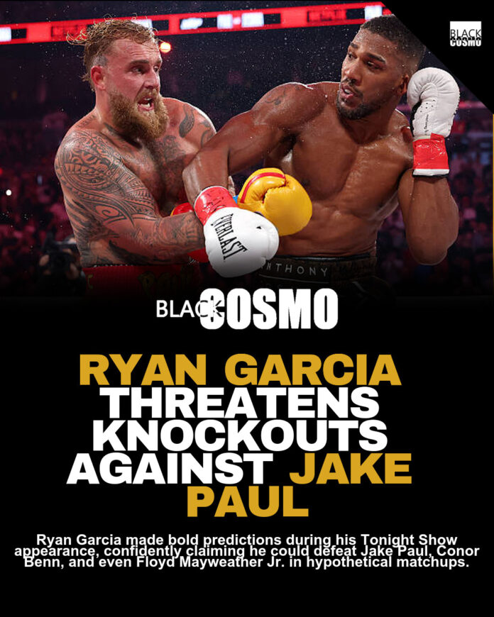 Ryan Garcia Would Break Jake Paul’s Jaw Ryan Garcia Would Break Jake Paul’s Jaw