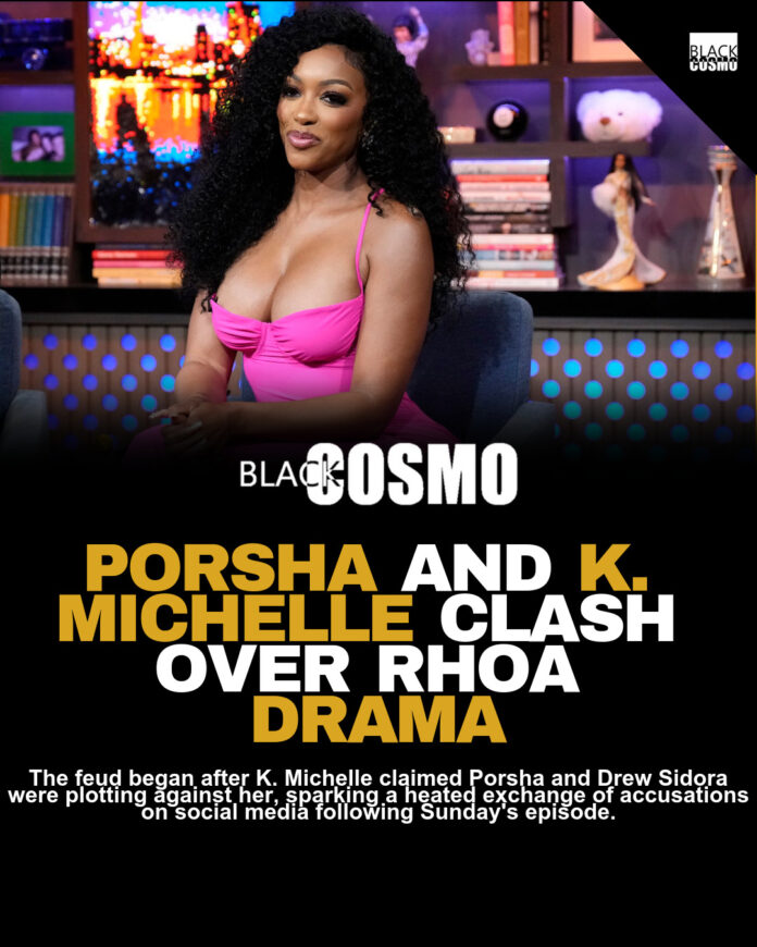K. Michelle Accuses Porsha Williams of Dating Her Ex K. Michelle Accuses Porsha Williams of Dating Her Ex