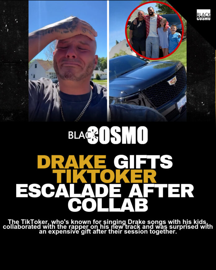 Drake Gives Escalade to TikToker NYFlavaaa and Family in Generous Gift Drake Gives Escalade to TikToker NYFlavaaa and Family in Generous Gift