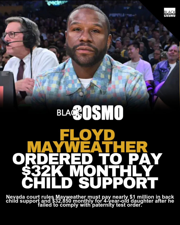 Floyd Mayweather Baby: $1M Child Support Ruling Floyd Mayweather Baby: $1M Child Support Ruling