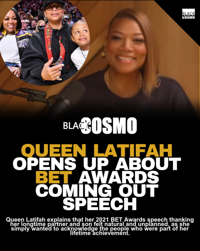 Queen Latifah: BET Awards Speech Not a Coming Out Queen Latifah: BET Awards Speech Not a Coming Out