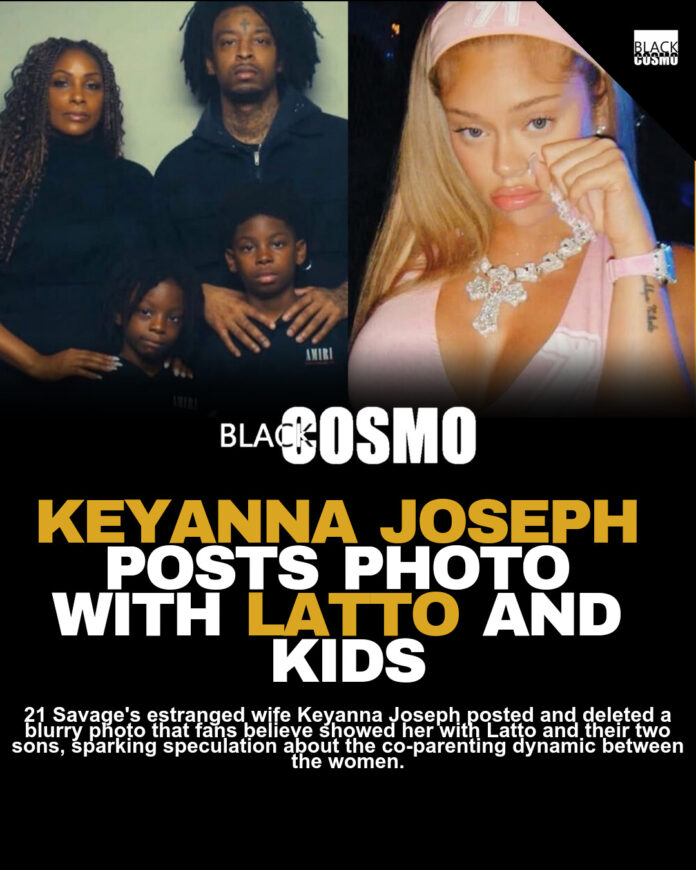 21 Savage’s Wife Deletes Photo With Latto and Kids 21 Savage’s Wife Deletes Photo With Latto and Kids