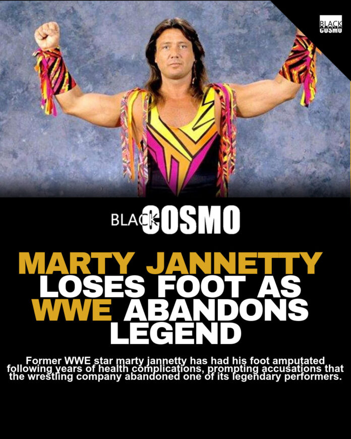Marty Jannetty Loses Leg After Wrestling Injury Marty Jannetty Loses Leg After Wrestling Injury