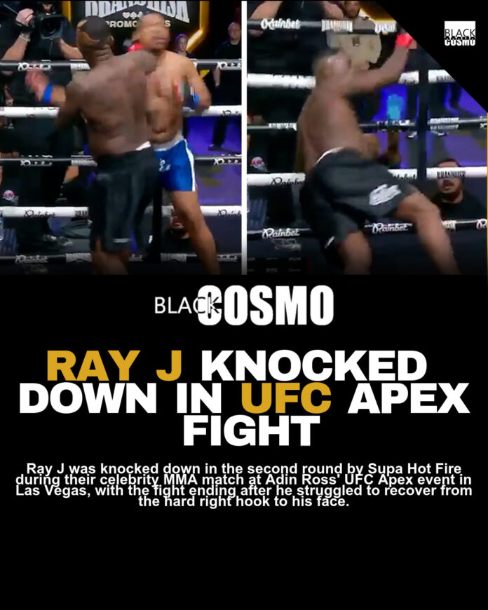 Ray J Defeated in Second Round Knockout by Supa Hot Fire: Video Footage Released Ray J Defeated in Second Round Knockout by Supa Hot Fire: Video Footage Released
