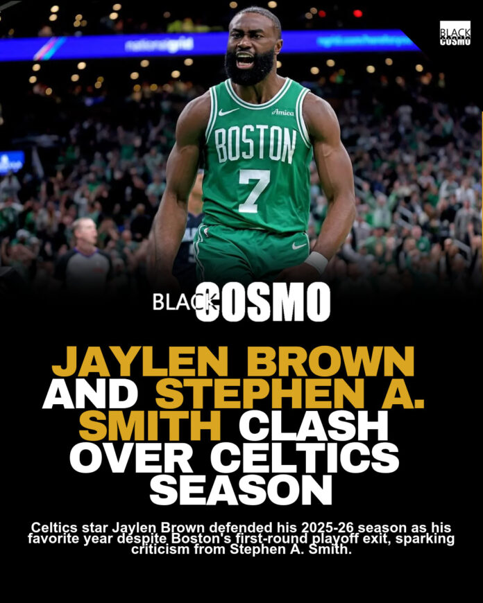 Jaylen Brown Tells Stephen A. Smith to Retire Jaylen Brown Tells Stephen A. Smith to Retire