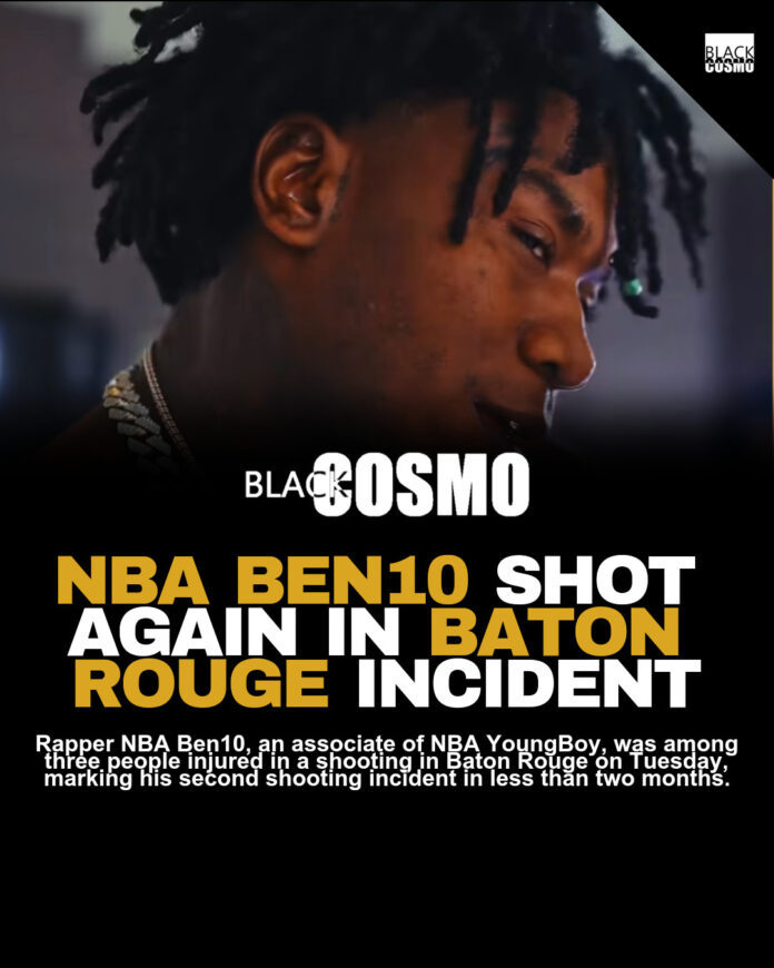 NBA YoungBoy Associate Ben10 Shot in Incident NBA YoungBoy Associate Ben10 Shot in Incident