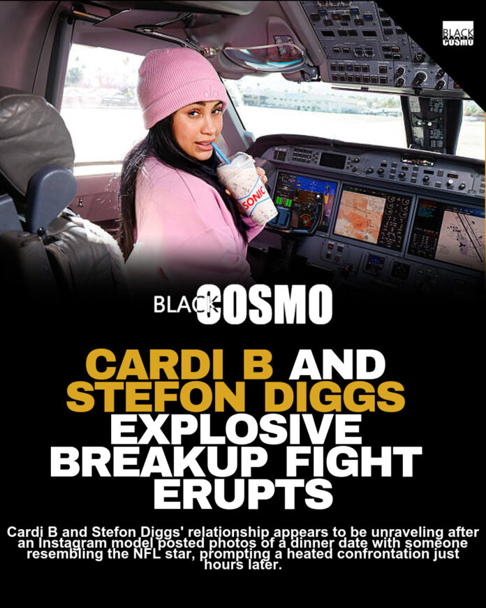 Cardi B Argues With Stefon Diggs Over Affair Rumors Cardi B Argues With Stefon Diggs Over Affair Rumors