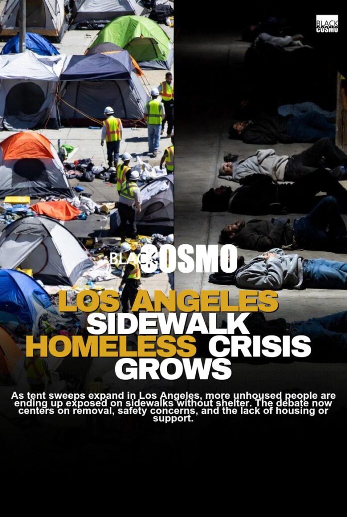 L.A. Sidewalk Homeless Crisis: Tent Ban L.A. Sidewalk Homeless Crisis: Tent Ban
