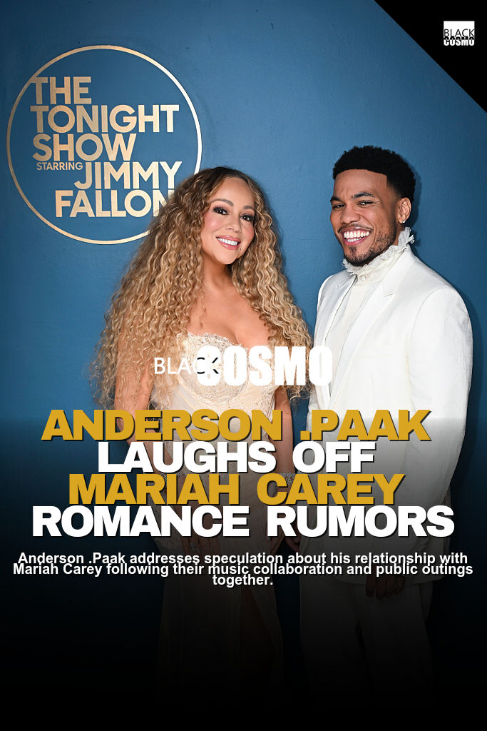 Anderson .Paak Addresses Mariah Carey Dating Rumors Anderson .Paak Addresses Mariah Carey Dating Rumors