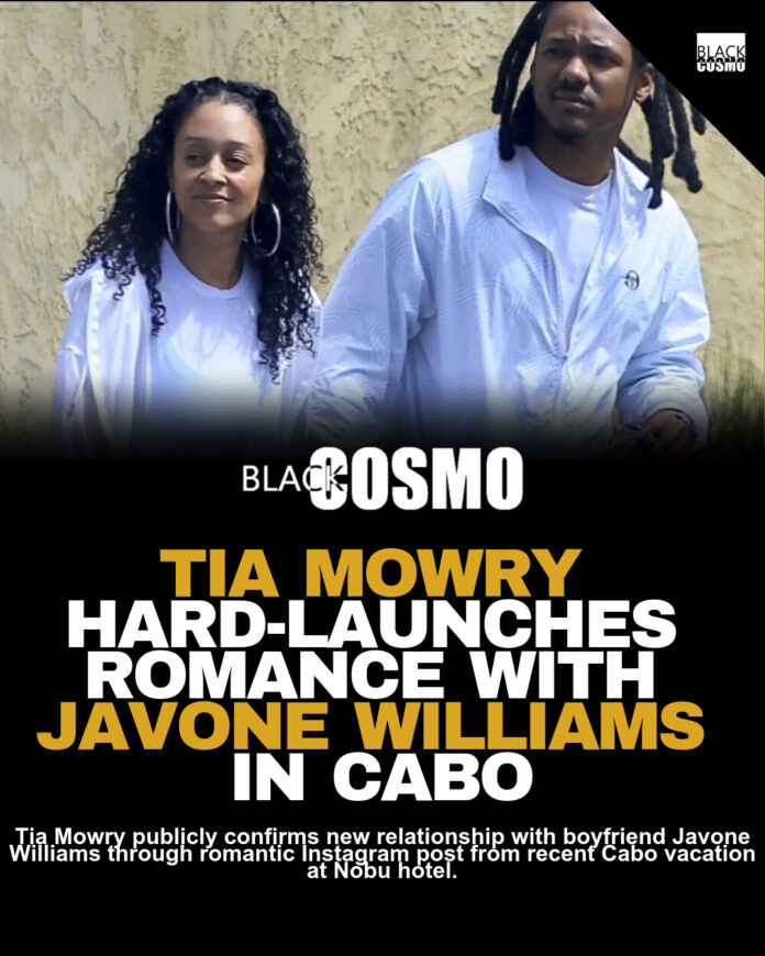 Tia Mowry IG Official With Javone Williams in Cabo Tia Mowry IG Official With Javone Williams in Cabo