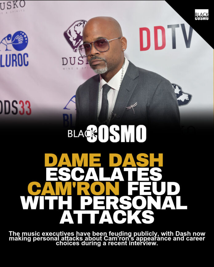 Dame Dash Calls Out Cam’ron Amid Heated Feud Dame Dash Calls Out Cam’ron Amid Heated Feud