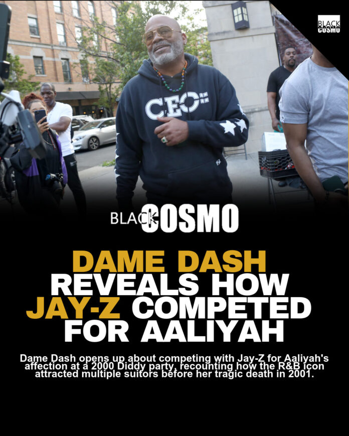 Jay-Z Aaliyah Diddy Party: Dame Dash Claims Jay-Z Aaliyah Diddy Party: Dame Dash Claims