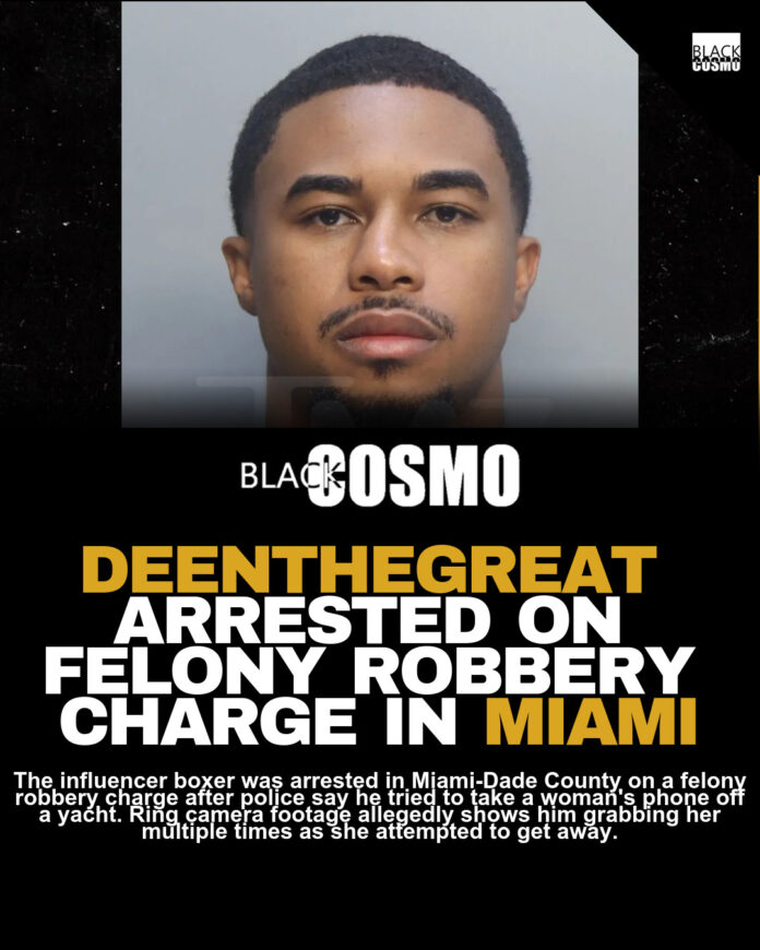 Streamer DeenTheGreat Arrested for Attempted Robbery Streamer DeenTheGreat Arrested for Attempted Robbery
