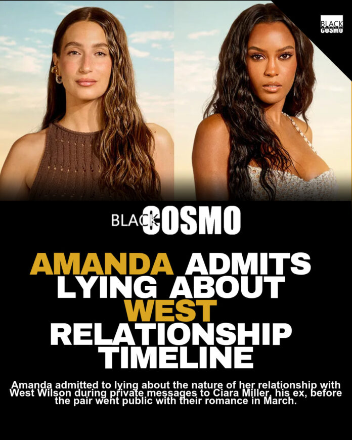 Amanda Batula Admits She Lied to Ciara Miller Amanda Batula Admits She Lied to Ciara Miller