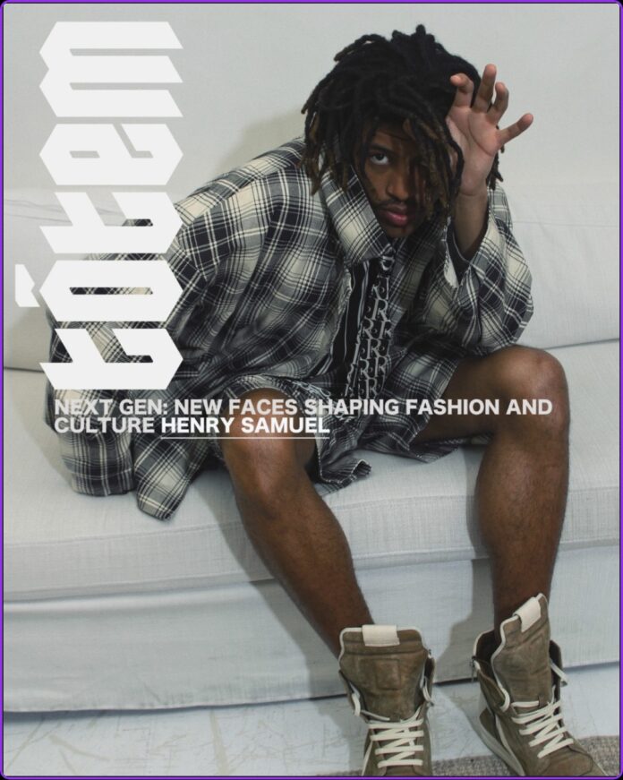 Henry Gunther Samuel on Totem Magazine May 2026 Henry Gunther Samuel poses for Totem Magazine, showing off his distinctive style and powerful camera presence.