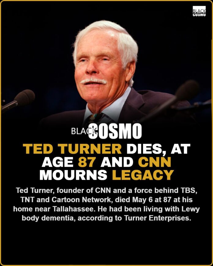 Ted Turner, CNN Founder, Dies at 87 Ted Turner, CNN Founder, Dies at 87 – BlkCosmo Cover
