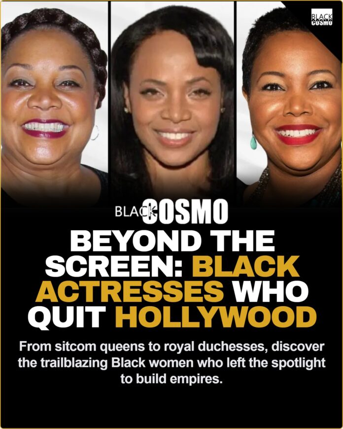Black Actresses Who Left Hollywood For New Careers A compiled view of iconic Black actresses who successfully transitioned into secondary corporate, educational, and public service careers.