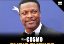 Chris Tucker Reveals 3 Years Of Celibacy Chris Tucker smiling on stage during a stand-up performance
