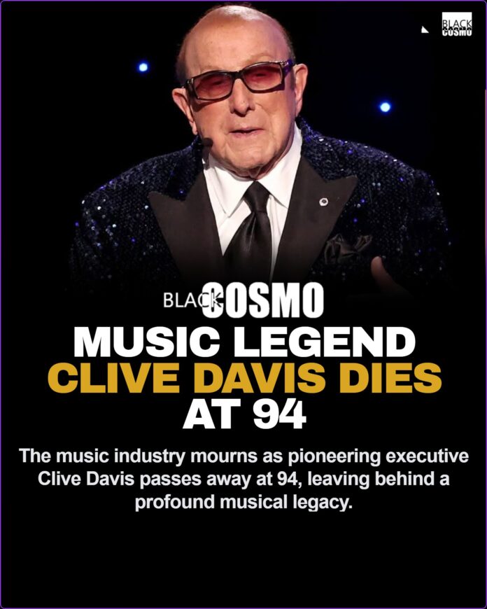 Clive Davis Dead at 94: Industry Mourns the Record Mogul A tribute portrait of pioneering music industry mogul Clive Davis.