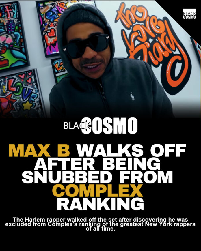 We Run New York: Max B Walks Out Interview We Run New York: Max B Walks Out Interview