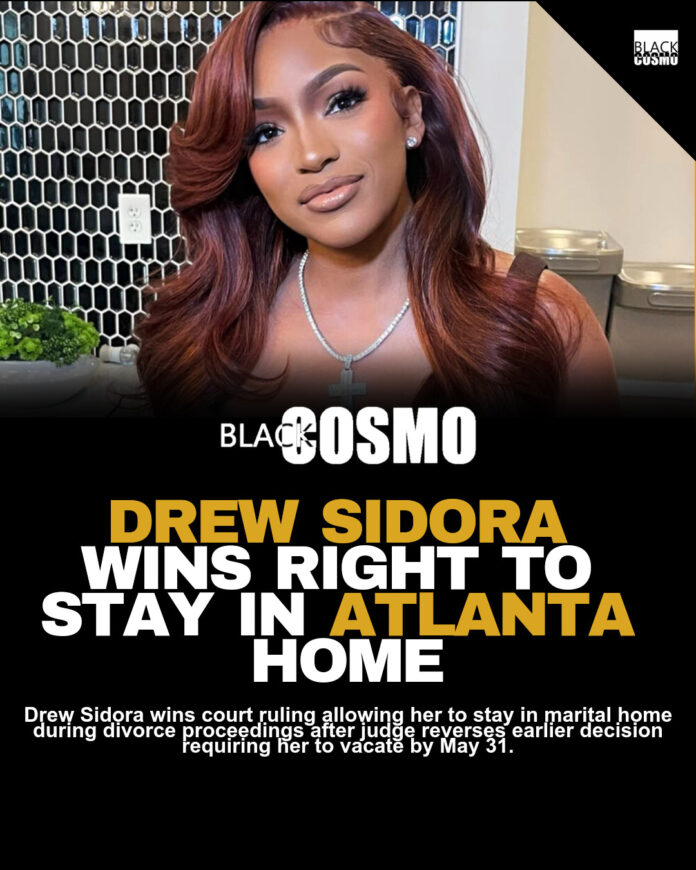 Drew Sidora Halts Mansion Eviction in Divorce Case Drew Sidora Halts Mansion Eviction in Divorce Case