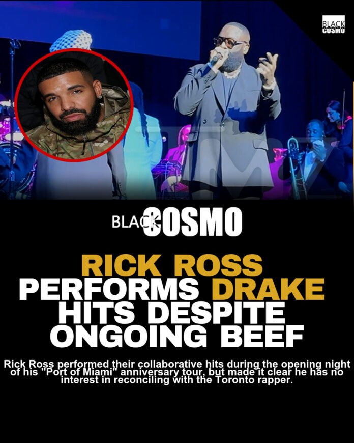 Rick Ross Performs Drake Tracks at Tour Kickoff Despite Rejection of Reconciliation Rick Ross Performs Drake Tracks at Tour Kickoff Despite Rejection of Reconciliation
