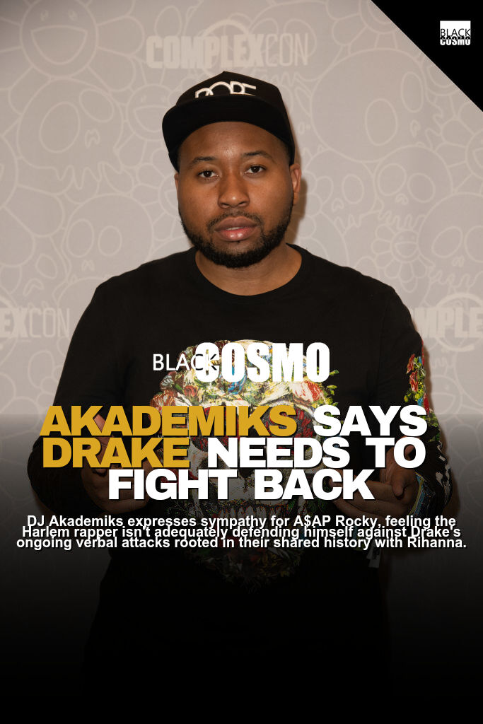 A$AP Rocky vs Drake: DJ Akademiks Urges Response A$AP Rocky vs Drake: DJ Akademiks Urges Response