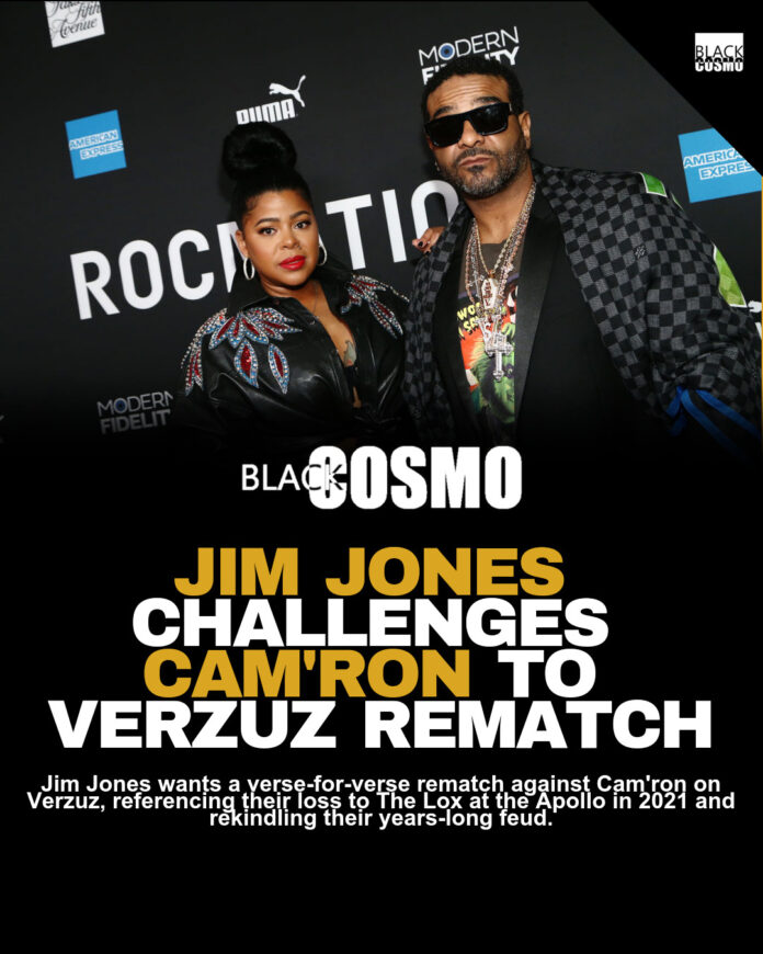 Jim Jones Calls Out Cam’ron: “Phone Swizz Beatz” Jim Jones Calls Out Cam’ron: “Phone Swizz Beatz”